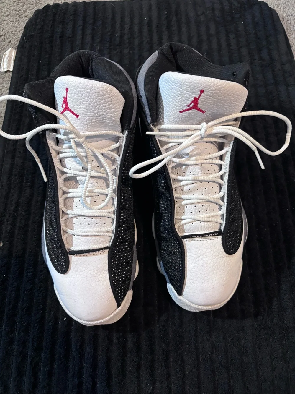 Men’s 13s Black flints